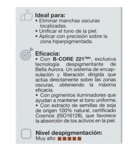 Despigmentante Local SPF 30 9 ml Bella Aurora