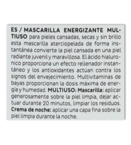 Mossa Cocktail Crema Noche Multiuso 60 ml 