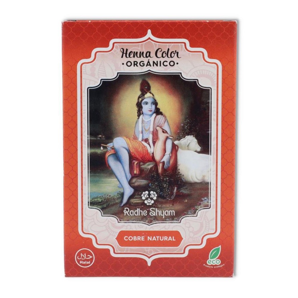 HENNA COBRE NATURAL 100 gr RADHE SHYAM