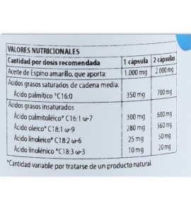 Omega 7 1000 mg 40 cap Equisalud