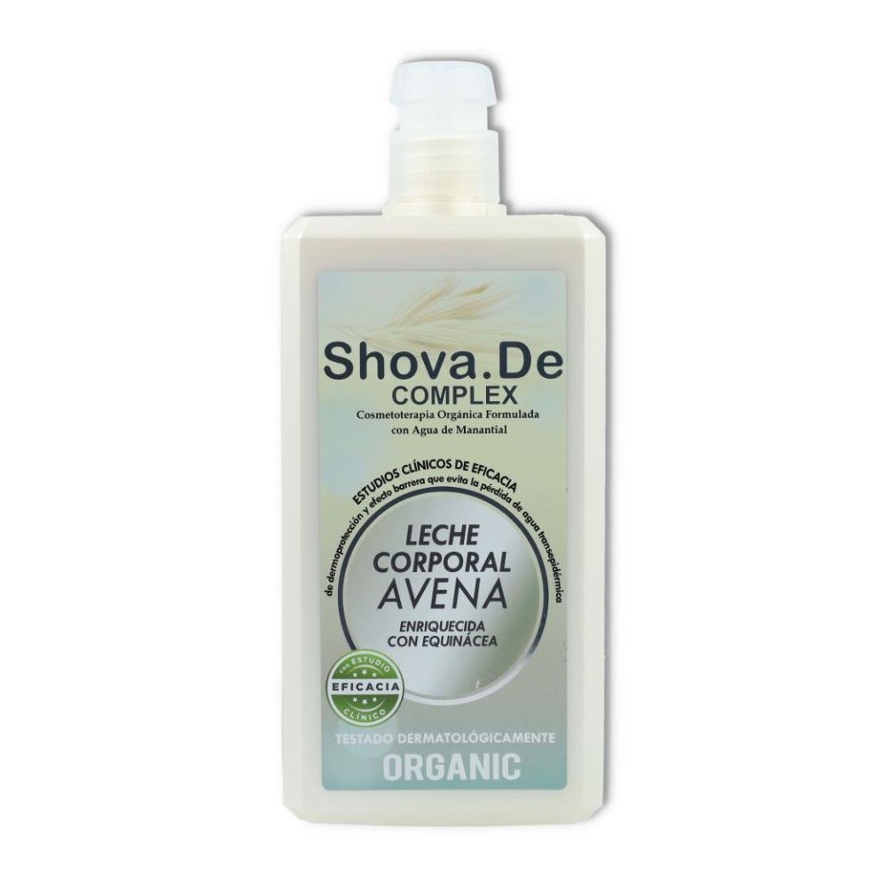 LECHE CORPORAL AVENA 1000 ml con dosifica Shova