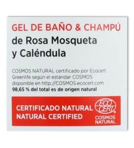 Gel y Champu Rosa Mosqueta y Calendula 750 ml Mon