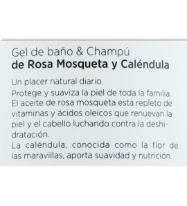 Gel y Champu Rosa Mosqueta y Calendula 750 ml Mon