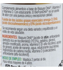 SMARTKIDS OMEGA 3 PERLAS MASTICABLES SANTIVERI