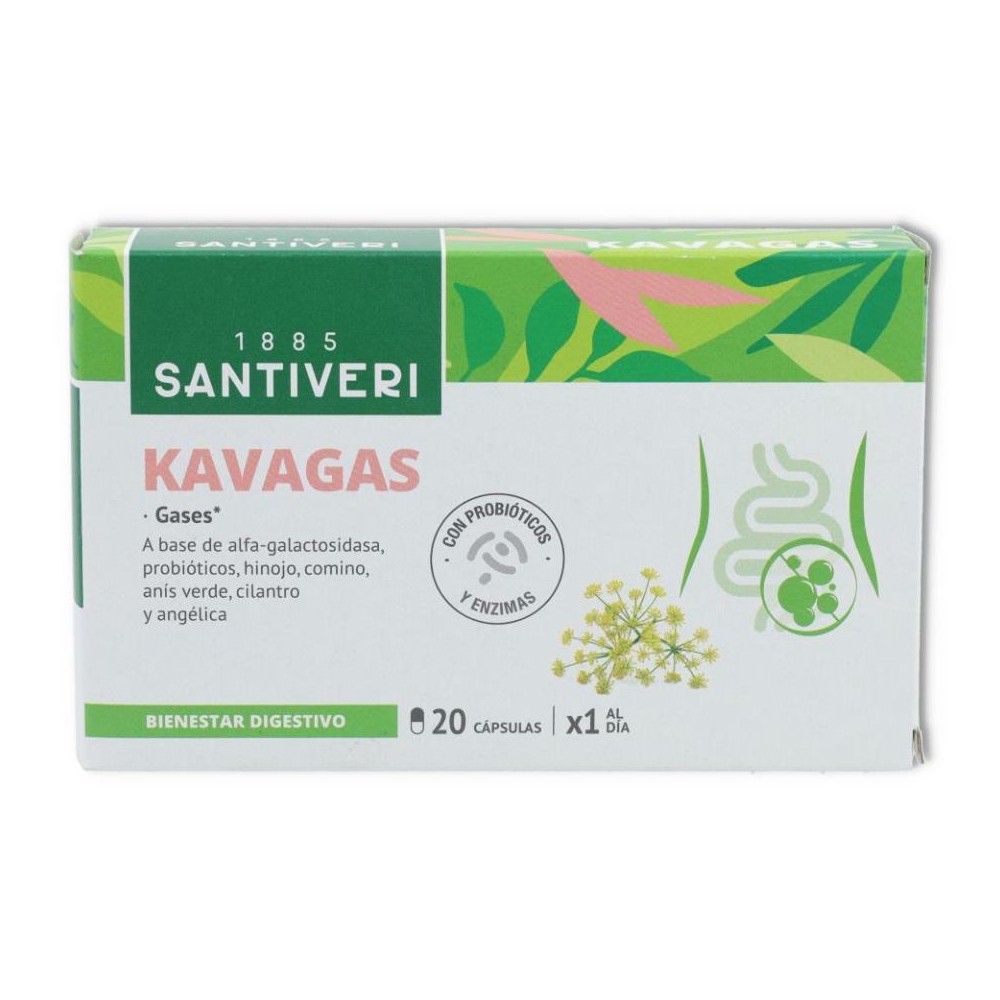 Kavagas 20 capsulas Santiveri