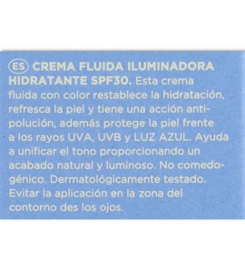 Aqua Beelicious SPF 30 con Color 40 ml Apivita