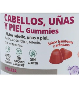 Gominolas Cabello 60 uni Santiveri