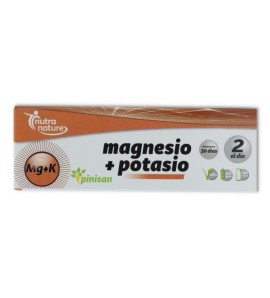 Magnesio Potasio 60 comp Pinisan