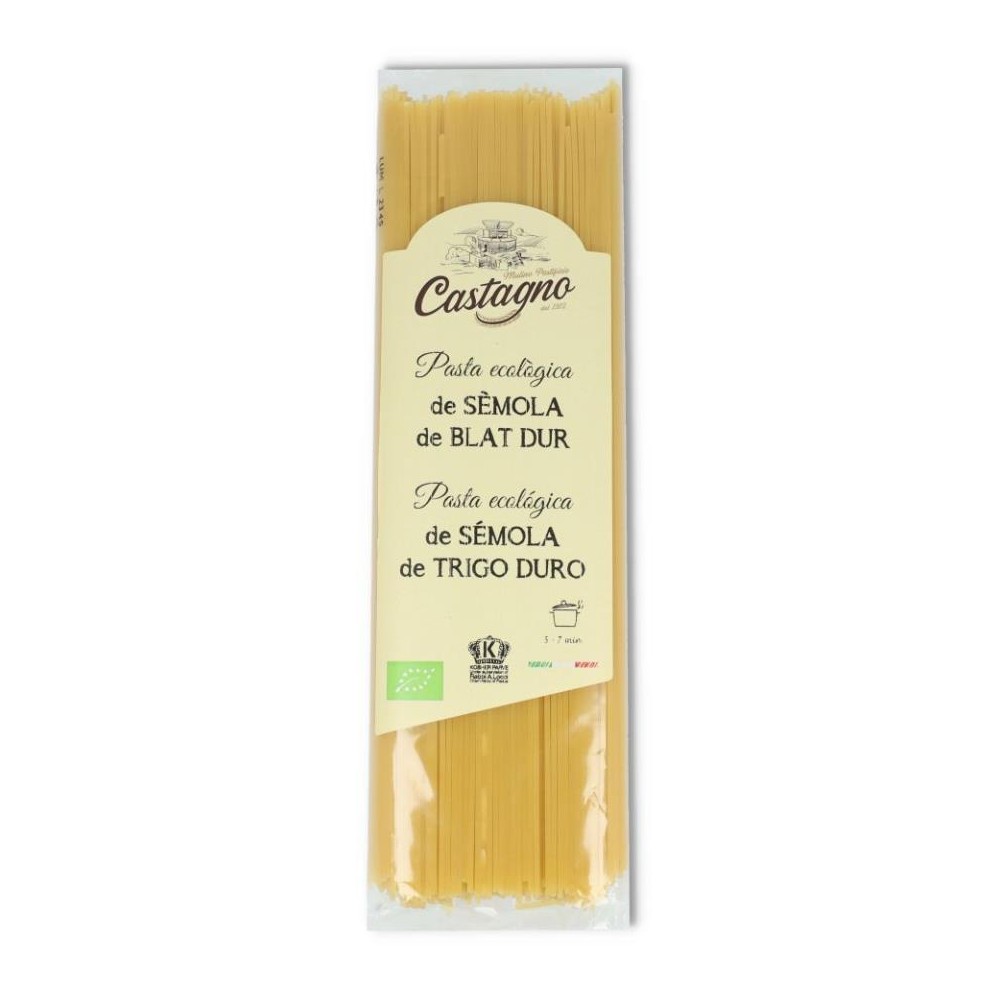 Espaguetis De Trigo Blanco Eco 500 gr Castagno