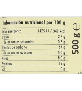 Espaguetis Trigo Integral  Eco 500 gr Castagno