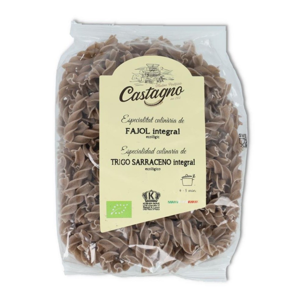 ESPIRALES TRIGO SARRACENO ECO 250 gr CASTAGNO