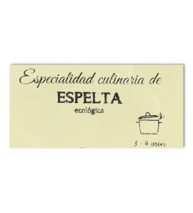 Fideo espelta blanca 500 gr bio Castagno