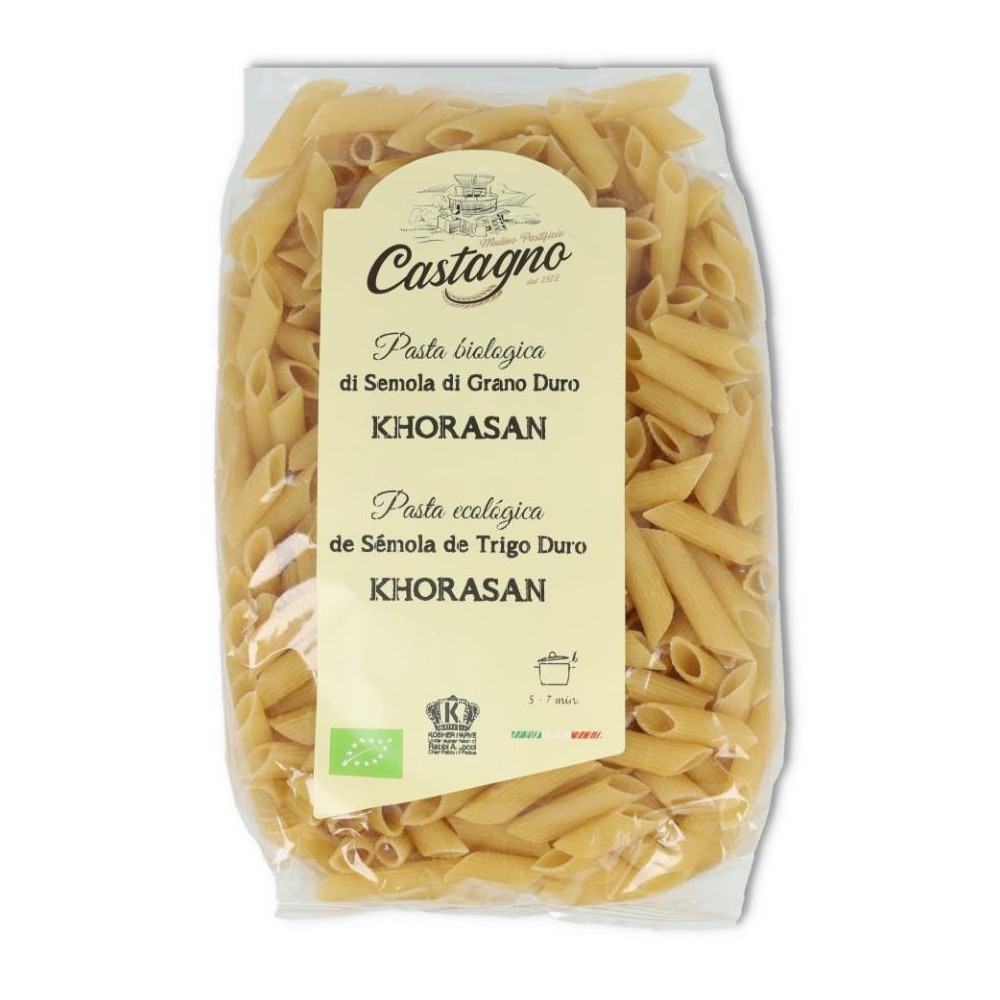 Macarrones Kamut eco 500 gr Castagno