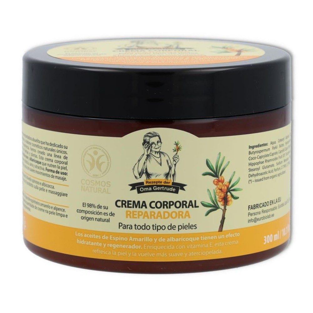 Crema Corporal nutritiva 300 ml oma