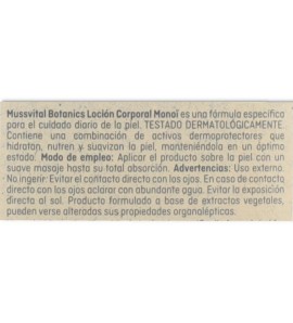 Locion Corporal Monoi 400 ml Mussvital