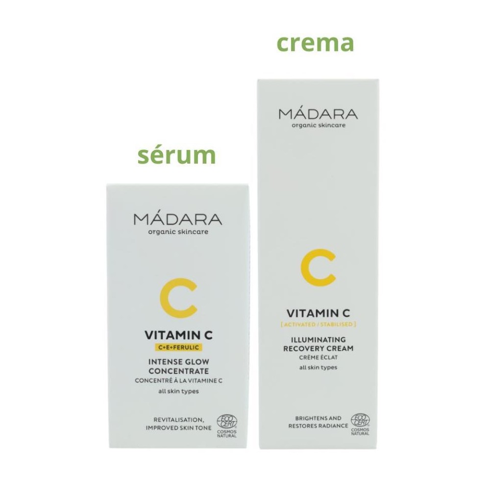 Madara Pack Crema y Serum Vitamina C 