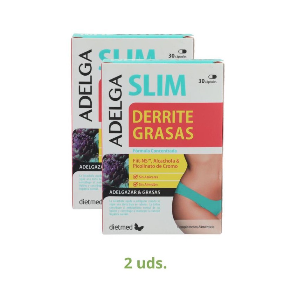 Dietmed Pack 2 Cajas 30 cap Derrite Grasa 