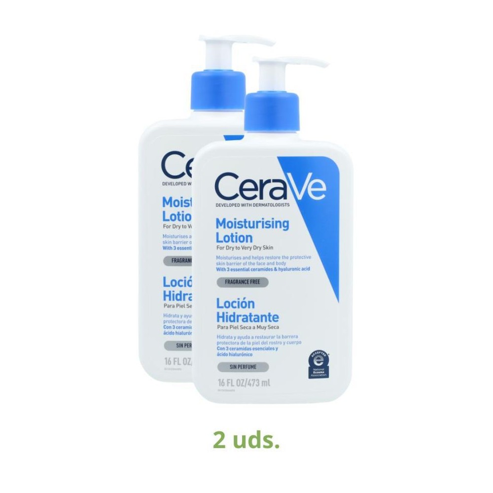 Cerave Pack 2 Botes Locion Hidratante 473 ml