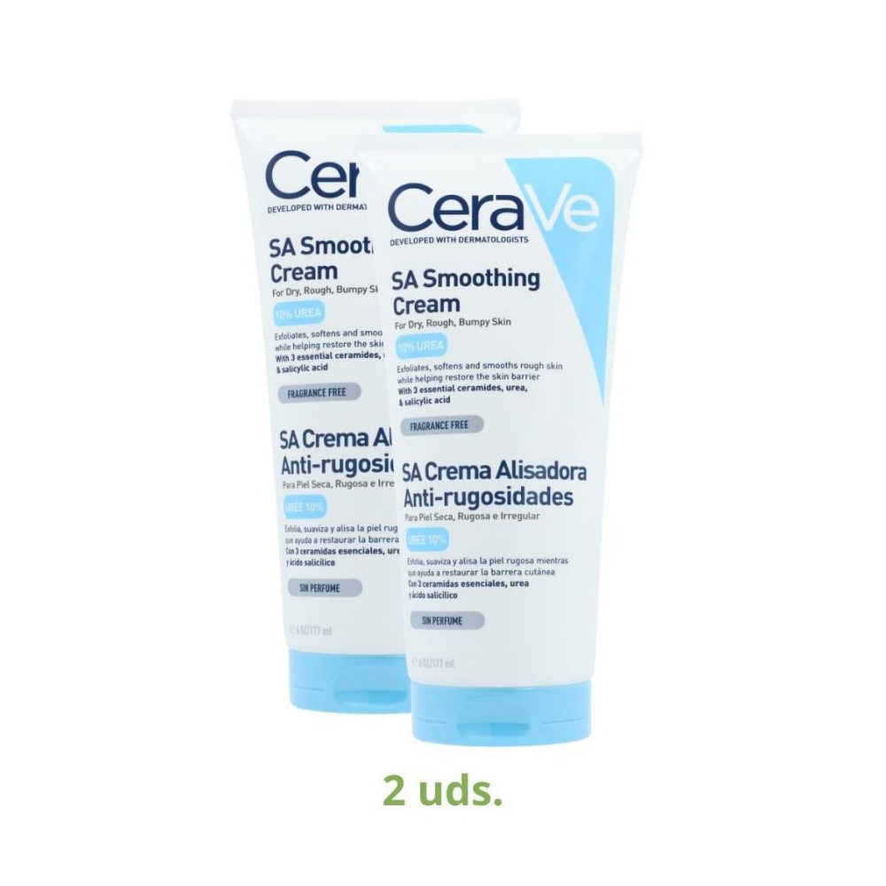 Cerave Pack 2 Botes Crema Alisadora 177 ml