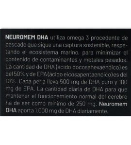 Herbora Pack 2 Cajas Neuromem DHA 60 perlas