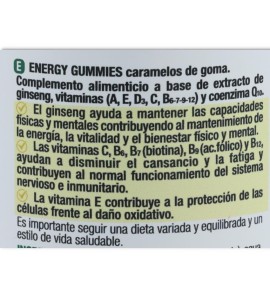 Santiveri Pack 2 Botes Gominolas Energy 60 unidade