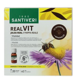 Santiveri Pack 2 Cajas Realvit 20 viales 1 Ud 