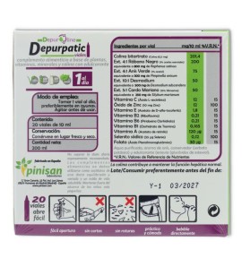 Pinisan Pack 3 Cajas Depurpatic 20 viales 