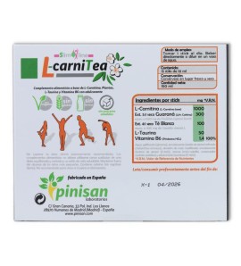 Pinisan Pack 3 Cajas L-Carnitea 15 stiks 