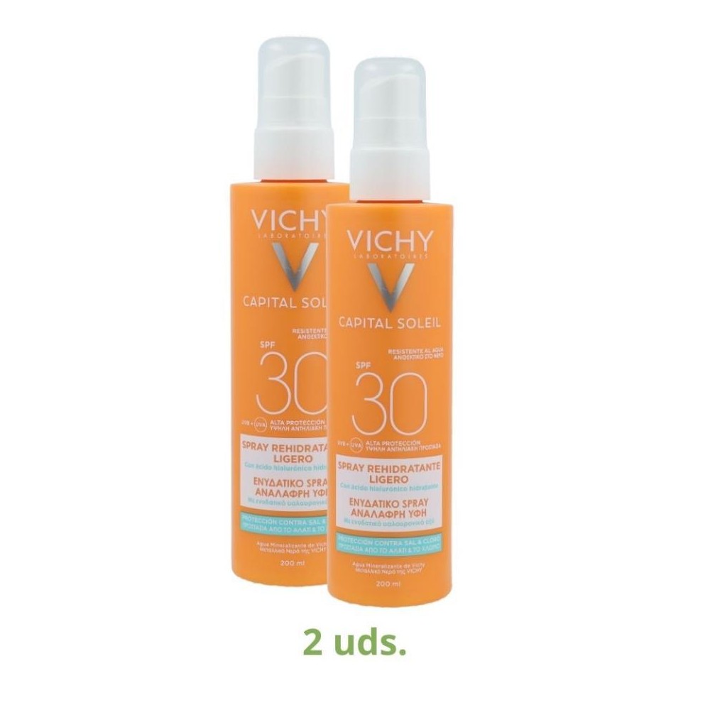 Vichy Pack 2 botes Fluido Invisi SPF 30 200 ml 