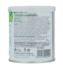 Santiveri Pack 3 Botes Sanaflor Mast-Lax 75 gr 